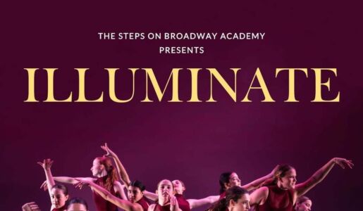 Eva on Steps in Broadway